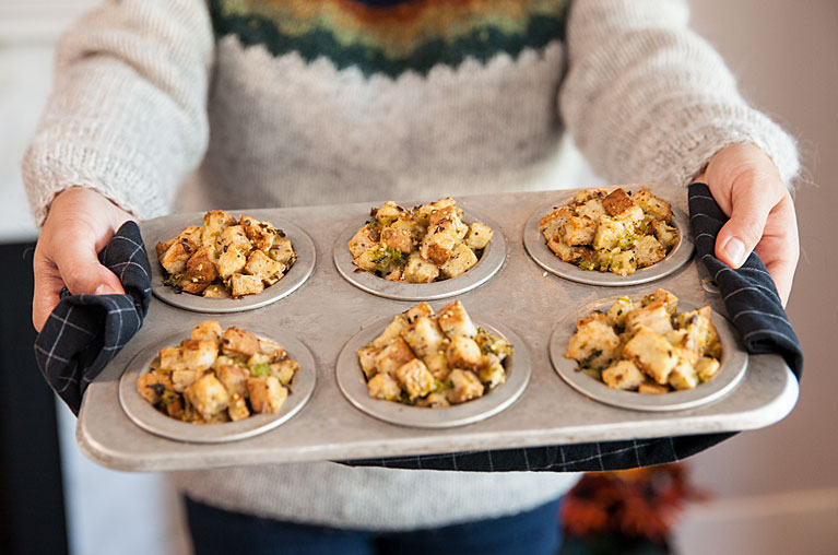 Individual Gluten-Free Stuffing Cups