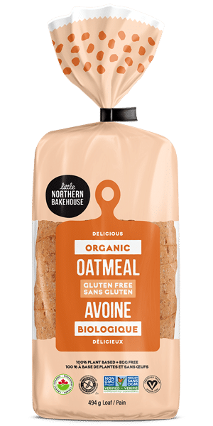 Organic Oatmeal Gluten-free Bread by Little Northern Bakehouse | Certified Organic Gluten Free Bread